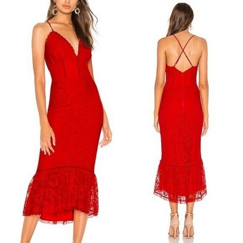 Lovers + friends evening bloom dress
